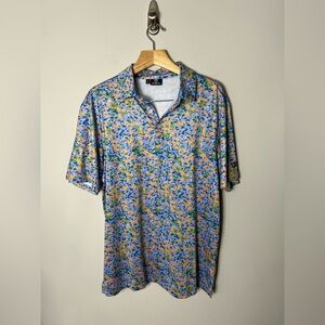 Green side Golf Elegance Golf Shirt Polo Moisture Wicking UPF Sport 1103